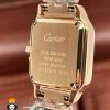 ساعت مچی زنانه کارتیر پنتر رزگلد قاب نگین CARTIER PANTHRE 2531
