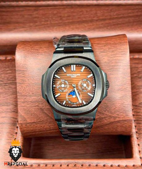 ساعت مچی مردانه پتک فیلیپ ناتیلوس تمام مشکی اتوماتیک Patek Philippe nautilus 9615