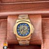 ساعت مچی مردانه پتک فیلیپ ناتیلوس رزگلد با صفحه اسکلتون Patek Philippe nautilus 9652