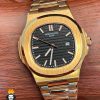 ساعت مچی مردانه پتک فیلیپ ناتیلوس رزگلد صفحه مشکی Patek Philippe nuatilos 9652