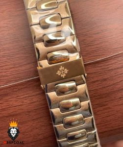 ساعت مچی مردانه پتک فیلیپ ناتیلوس رزگلد صفحه مشکی Patek Philippe nuatilos 9652