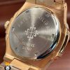 ساعت مچی مردانه پتک فیلیپ ناتیلوس رزگلد صفحه مشکی Patek Philippe nuatilos 9652