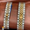 ست ساعت مچی رولکس مدل دیت جاست دو رنگ رزگلد صفحه طوسی 5709 Rolex Datejust8