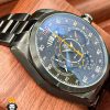 ساعت مچی مردانه تگ هویر کرنوگراف استیل مشکی صفحه گردTAG HEUER 8747