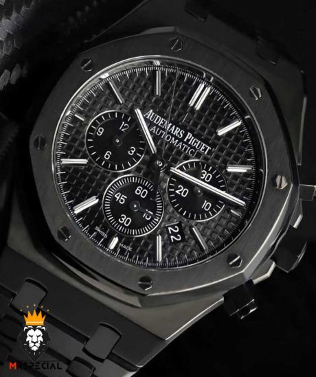 ساعت مچی مردانه اودمار پیگه مشکی AUDEMARS PIGUET ROYAL 0975