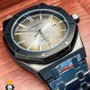 ساعت مچی مردانه اودمار پیگه استیل مشکی صفحه طوسی AUDEMARS PIGUET ROYAL 4485
