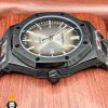 ساعت مچی مردانه اودمار پیگه استیل مشکی صفحه طوسی AUDEMARS PIGUET ROYAL 4485