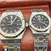 ساعت مچی ست مردانه و زنانه اودمار پیگه استیل AUDEMARS PIGUET ROYAL 4422