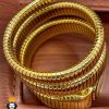 ساعت مچی زنانه بولگاری ماری دستبندی 3 دور طلایی BVLGARI SERPENTI TUBOGAS 2345