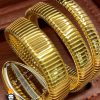 ساعت مچی زنانه بولگاری ماری دستبندی 3 دور طلایی BVLGARI SERPENTI TUBOGAS 2344