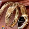 ساعت مچی زنانه بولگاری ماری دستبندی رزگلد BVLGARI SERPENTI TUBOGAS 01137