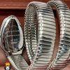 ساعت مچی زنانه بولگاری ماری دستبندی استیل BVLGARI SERPENTI TUBOGAS 01135