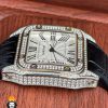 ساعت مچی زنانه کارتیه سانتوس فول نگین Cartier Santos100