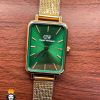 ساعت زنانه دنیل ولینگتون چهارگوش رزگلد صفحه سبز Daniel Wellington Quadro 421