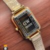 ساعت زنانه دنیل ولینگتون چهارگوش رزگلد صفحه سبز Daniel Wellington Quadro 421