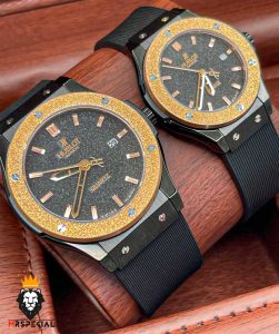 ساعت مچی ست مردانه و زنانه هابلوت شاین دار 6625 HUBLOT BIG BANG