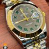 ساعت مچی مردانه رولکس مدل دیت جاست ویمبلدون اتوماتیک استیل دو رنگ طلایی 5787 Rolex DATE JUST WIMBELDON