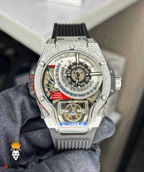 ساعت مچی مردانه هابلوت 0066 HUBLOT Tourbillon Diamonds