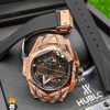 ساعت مچی مردانه هابلوت کهکشانی فول نگین HUBLOT Sang Bleu 1250