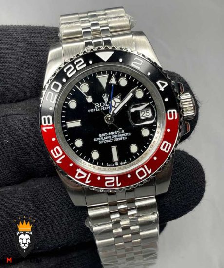 ساعت مچی مردانه رولکس مدل جی ام تی مستر اتومات 5985 ROLEX GMT MASTER