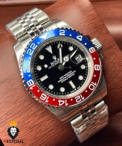 ساعت مچی مردانه رولکس مدل جی ام تی مستر اتومات 5983 ROLEX GMT MASTER