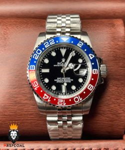 ساعت مچی مردانه رولکس مدل جی ام تی مستر اتومات 5983 ROLEX GMT MASTER