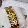 ساعت مچی مردانه کارتیر سانتوس طلایی اتومات CARTIER 0819