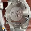 ساعت زنانه اودمار پیگه کرنوگراف بند استیل صفحه ابی قاب نگین AUDEMARS PIGUET ROYAL 021058