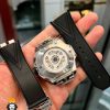 ساعت مچی مردانه هابلوت کهکشانی پشت شیشه ای HUBLOT Sang Bleu 0985
