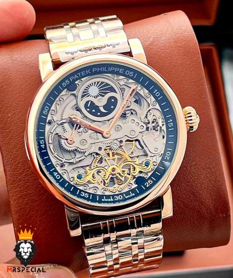 ساعت مچی مردانه پتک فیلیپ رزگلد Patek Philippe 0880