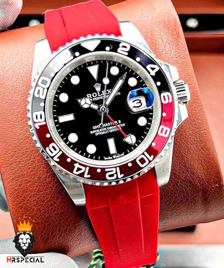 ساعت مچی مردانه رولکس مدل جی ام تی مستر اتومات 0988 ROLEX GMT MASTER