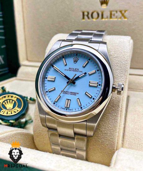 ساعت مچی مردانه رولکس اتوماتیک اویستر تیفانی 0875 Rolex Oyster Perpetual