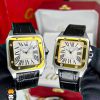 ساعت ست مردانه و زنانه کارتیه سانتوس CARTIER SANTOS100 0872