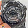 ساعت مچی مردانه هابلوت کهکشانی مشکی HUBLOT Sang Bleu 0933