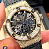 ساعت مچی مردانه هابلوت اتومات فول نگین HUBLOT big bang 0950