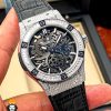 ساعت مچی مردانه هابلوت اتومات فول نگین HUBLOT big bang 0951