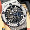 ساعت مچی مردانه هابلوت اتومات فول نگین HUBLOT big bang 0951