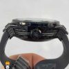 ساعت مچی مردانه مدل بیگ بنگ هابلوت کهکشانی مشکی بند رابر 6633 Hublot big bang