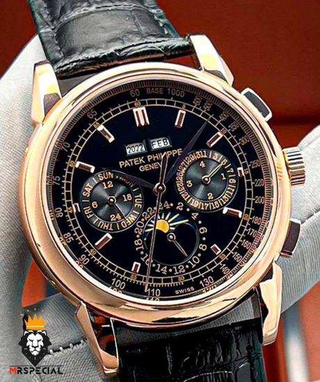 ساعت مچی مردانه پتک فیلیپ چرمی اتومات رزگلد Patek Philippe 0996