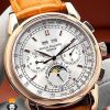ساعت مچی مردانه پتک فیلیپ چرمی اتومات رزگلد Patek Philippe 0997