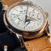 ساعت مچی مردانه پتک فیلیپ چرمی اتومات رزگلد Patek Philippe 0997
