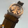 ساعت مچی مردانه پتک فیلیپ چرمی اتومات رزگلد Patek Philippe 0997