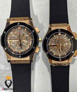 ساعت مچی ست مردانه و زنانه هابلوت کرنوگراف 0965 HUBLOT BIG BANG
