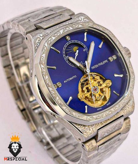 ساعت مچی مردانه پتک فیلیپ ناتیلوس اتومات حکاکی Patek Philippe NUATILOS 01064