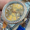 ساعت مچی زنانه رولکس مدل دیت جاست اتوماتیک 01067 ROLEX DATEJUST DIAMOND