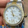 ساعت مچی زنانه رولکس مدل دیت جاست اتوماتیک 01066 ROLEX DATEJUST DIAMOND