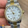 ساعت مچی زنانه رولکس مدل دیت جاست اتوماتیک 01066 ROLEX DATEJUST DIAMOND