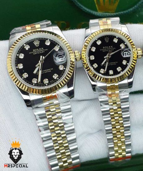 ساعت مچی ست مردانه و زنانه رولکس 0832 ROLEX DATEJUST