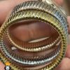ساعت مچی زنانه بولگاری ماری دستبندی 3 دور3رنگ BVLGARI SERPENTI TUBOGAS 01136