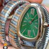 ساعت مچی زنانه بولگاری ماری دستبندی دو رنگ رزگلد BVLGARI SERPENTI TUBOGAS 01136